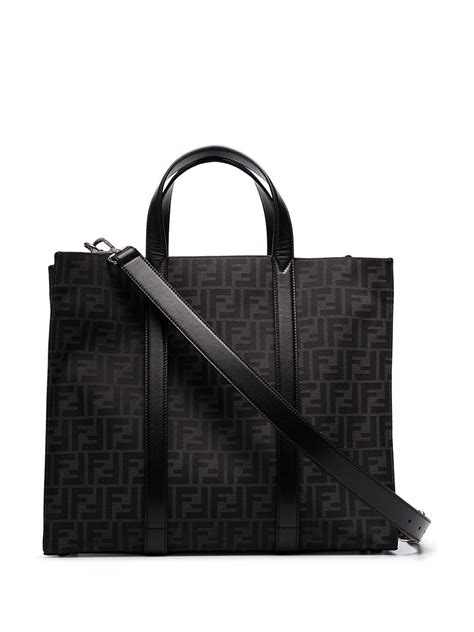 fendi monogram tote bag